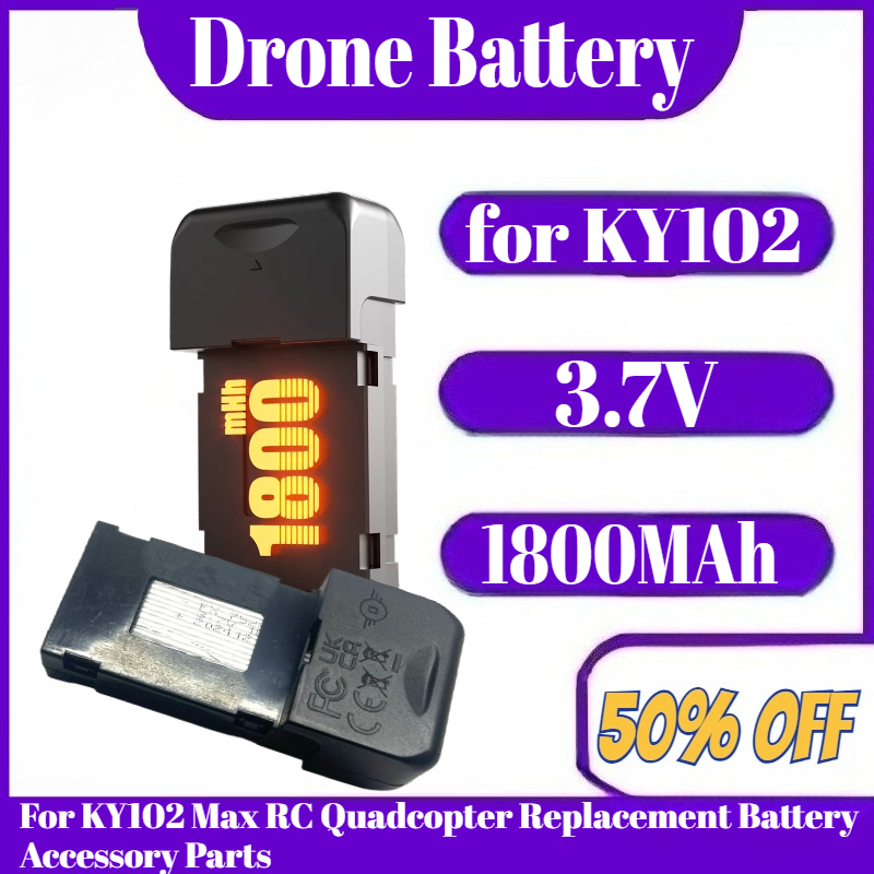 Drone Ky102 Rc - 3.7V 1800MAh 배터리 KY102 드론 배터리