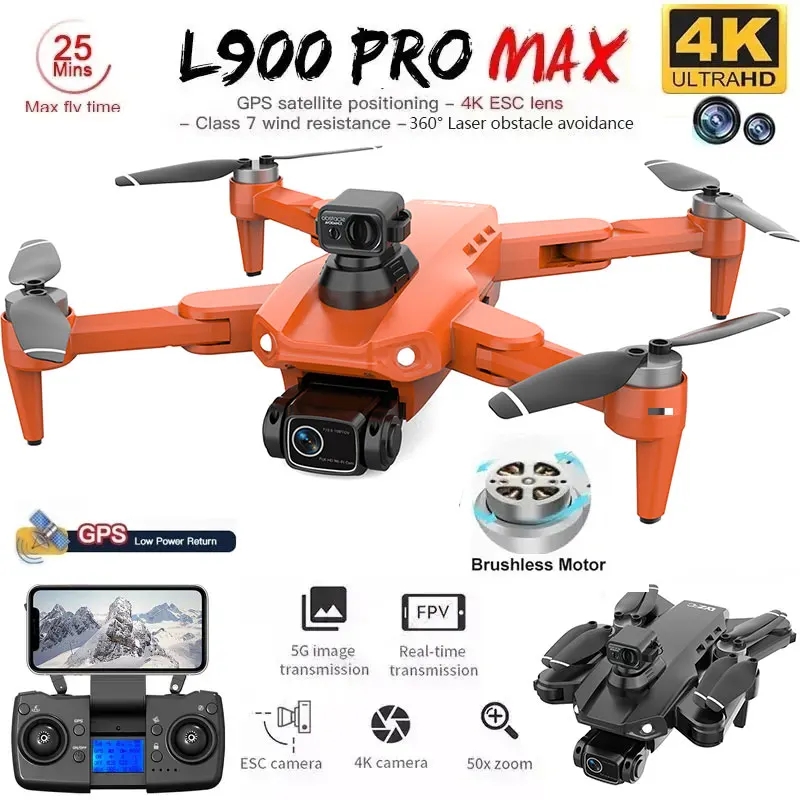 Drone Rc Team City - L900 Pro MAX GPS 드론 4K