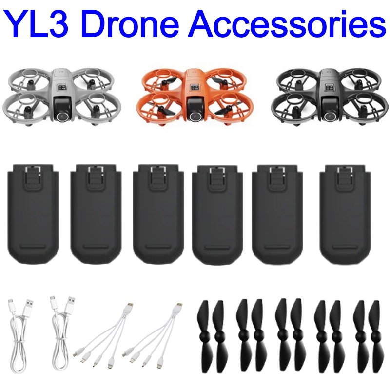 Drone Rc Yl3 - YL3 드론 액세서리 배터리 3.7V 600mAh