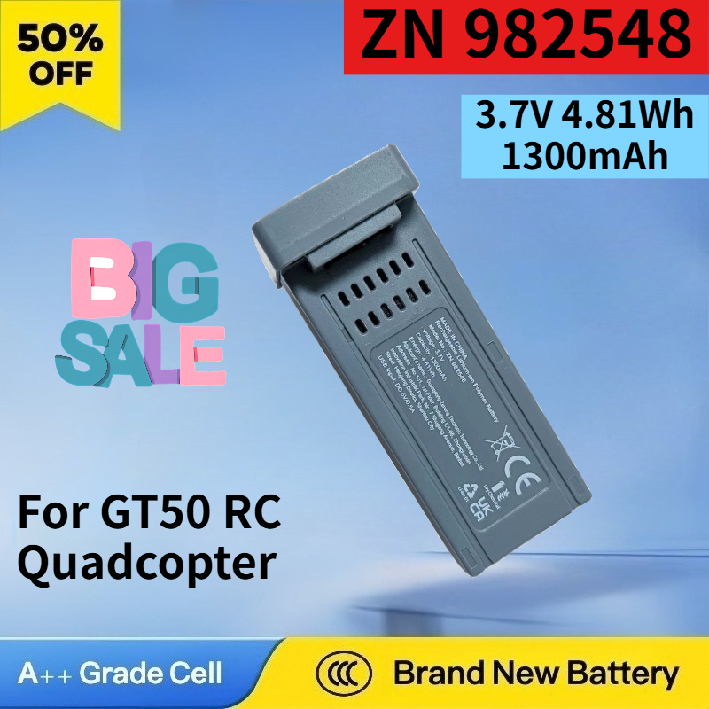 Drone Rc Gt50 - 새로운 ZN 982548 3.7V 4.81Wh 1300mAh