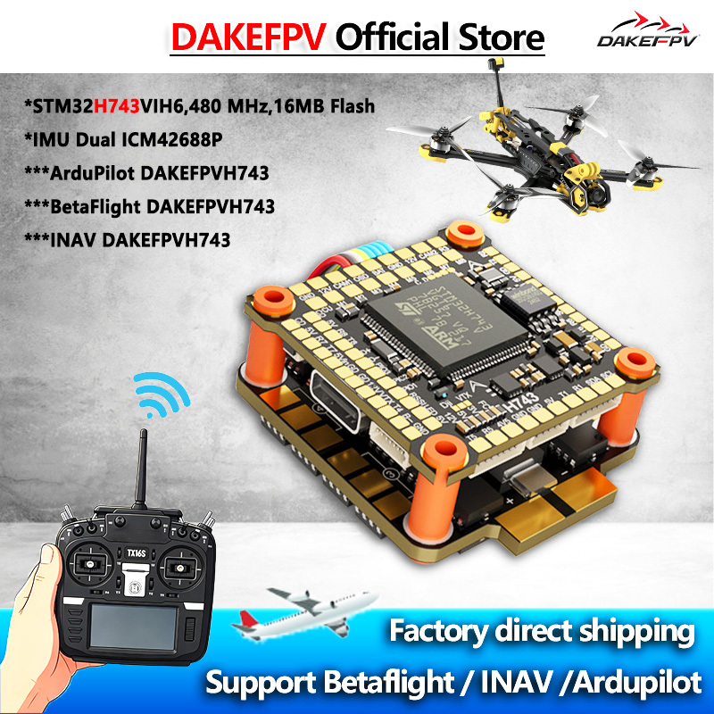 Drone Rc Holder - DAKEFPV H743 FC 6S 55A 8S