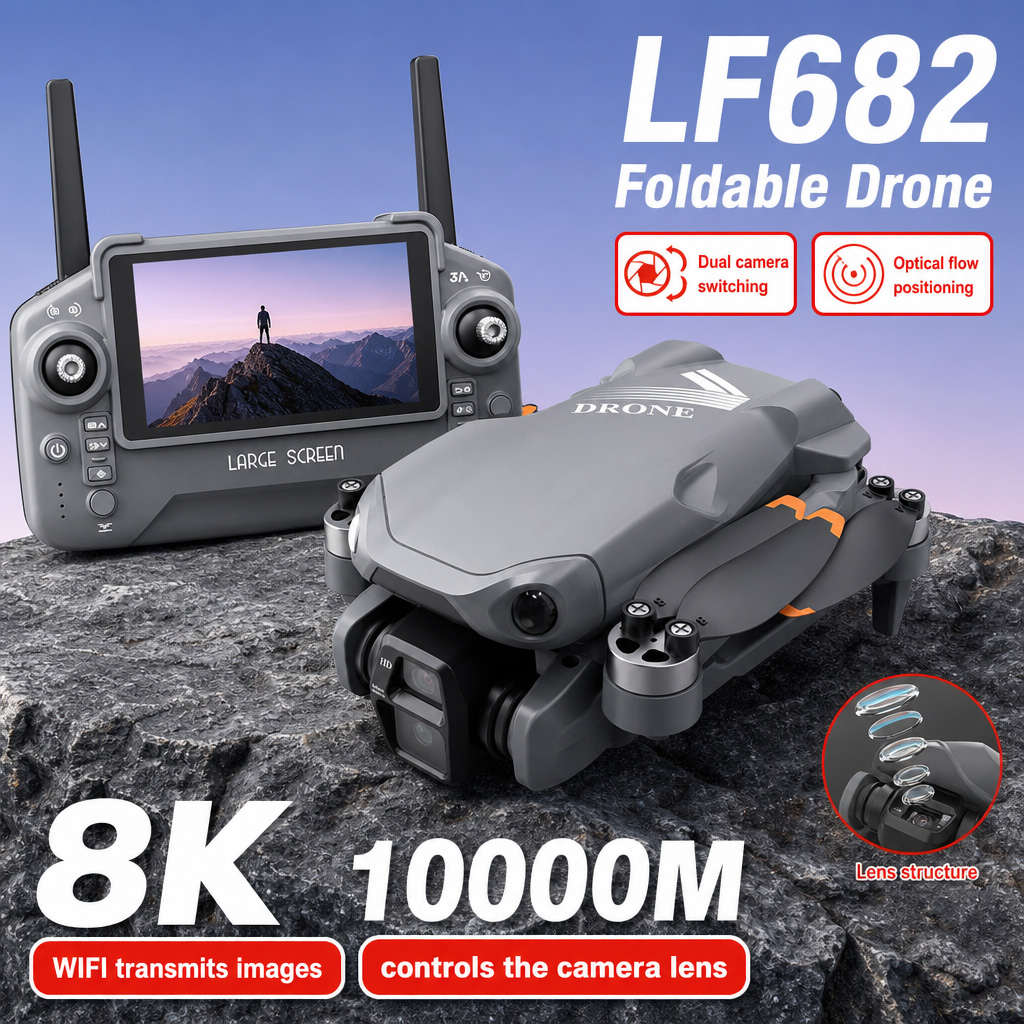 Drone Rc Team City - 항공 사진 촬영 LF682 드론 8K