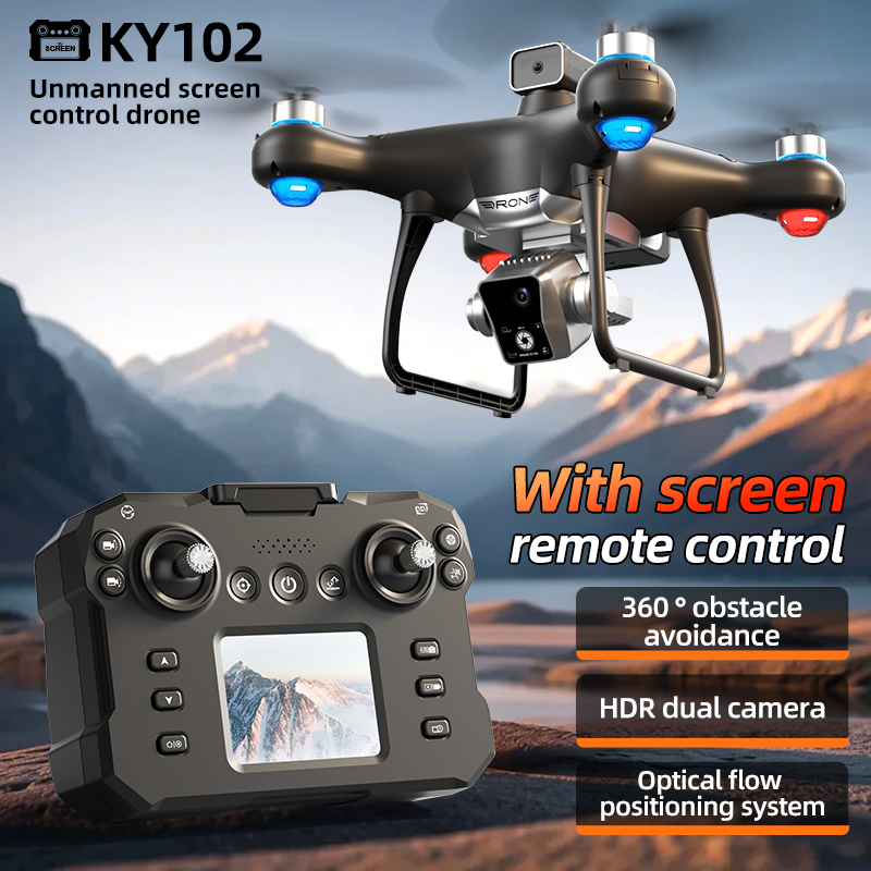 Drone Ky102 Rc - KY102 MAX 드론 HD 듀얼 카메라
