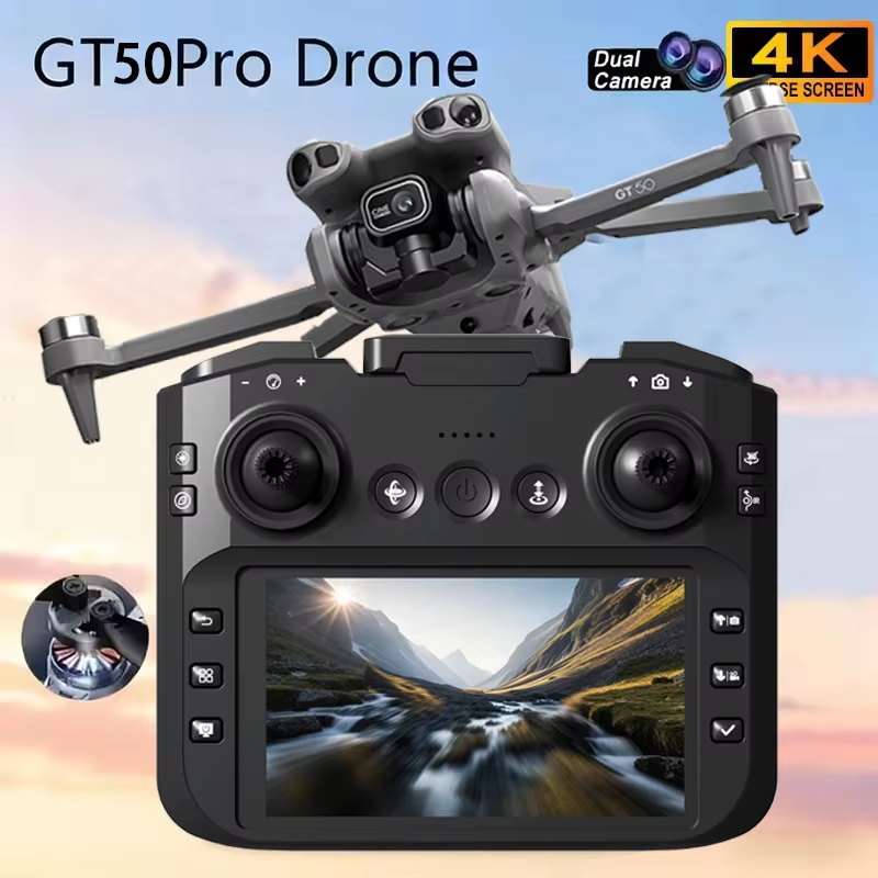 Drone Rc Gt50 - GT50 Pro 8K 듀얼 카메라 HD