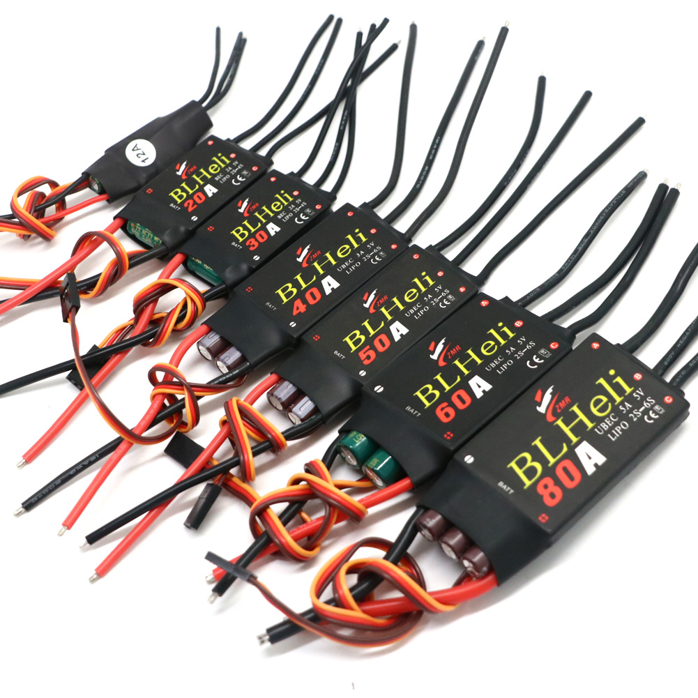 Drone Rcs - BLHeli 브러시리스 ESC 80A 12A 20A