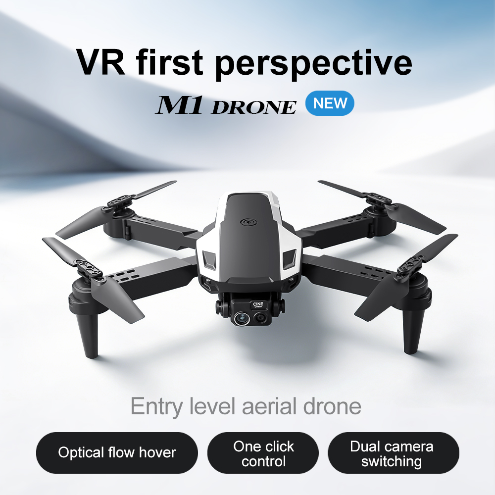 M1 접이식 드론 HD 카메라 광학 흐름 포지셔닝 VR - Drone Top Rc 리뷰 및 가격