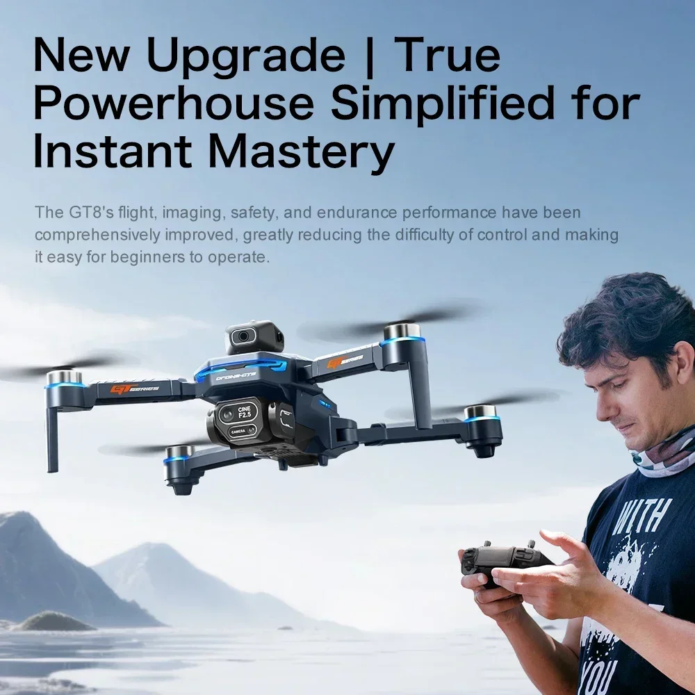 드론 4K HD GT8 카메라 장애물 회피 항공 사진  - Drone Top Rc 리뷰 및 가격