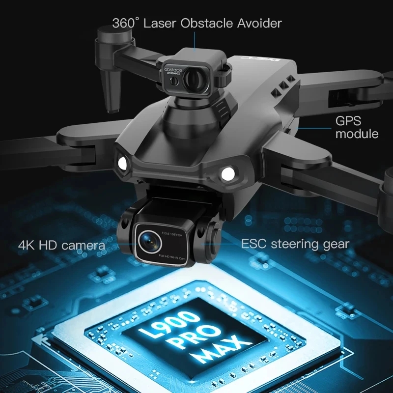 L900 Pro MAX GPS 드론 4K 전문 HD 듀 - Drone Rc Team City 리뷰 및 가격