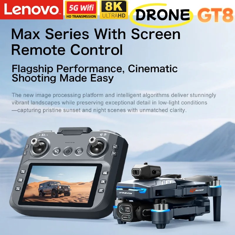 레노버 8K 카메라 드론 GT8 GT50 GT5 M6  - Drone Rc Gt50 리뷰 및 가격