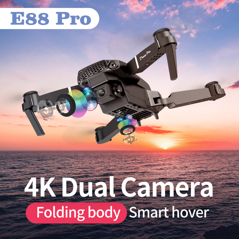 E88pro 드론 전문 Dron 광학 흐름 4k 듀얼  - Drone Top Rc 리뷰 및 가격