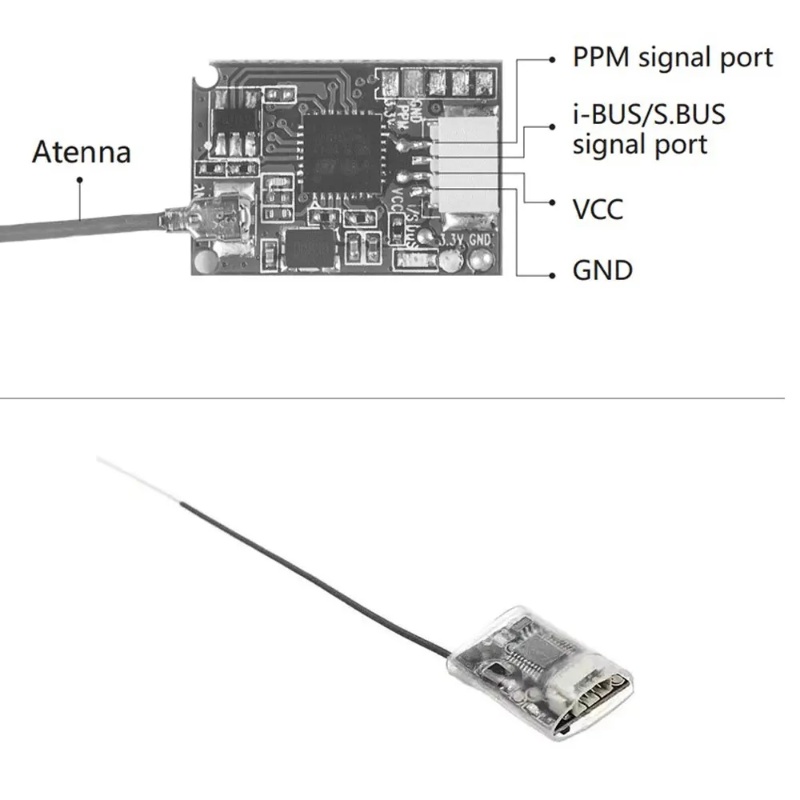 플라이스카이 FS-8A 8CH 18CH 미니 수신기 P - Drone Rcs 리뷰 및 가격