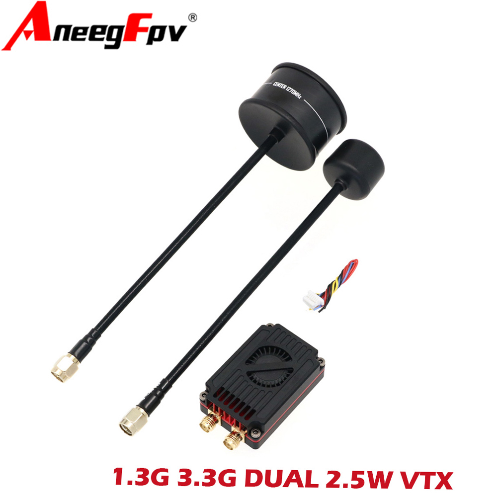 RUSH FPV 3.3G&1.3G 듀얼 밴드 2.5W  - Vtx Video Transmitter 리뷰 및 가격