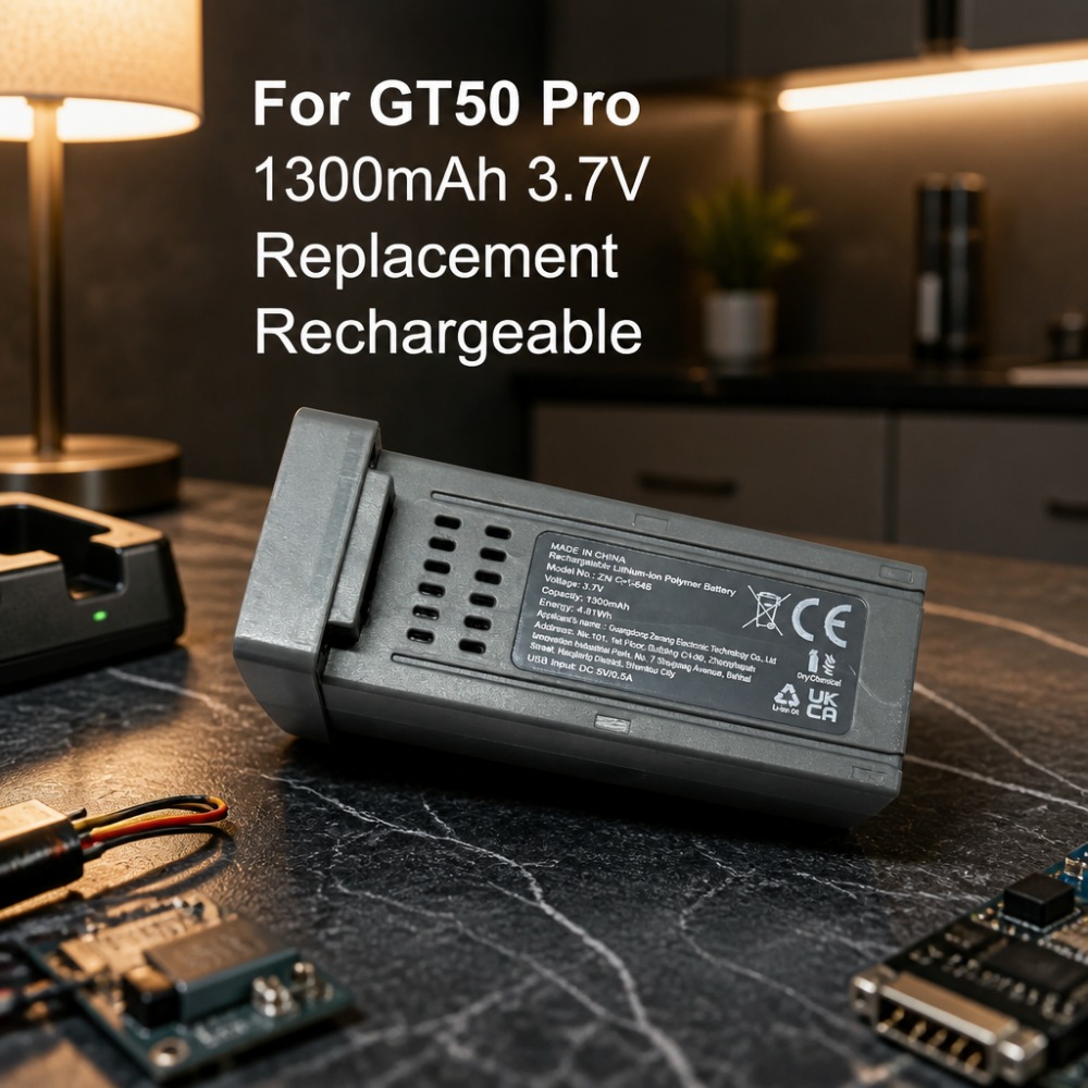 1300mAh 3.7V 충전식 리튬 이온 배터리 GT5 - Drone Rc Gt50 리뷰 및 가격