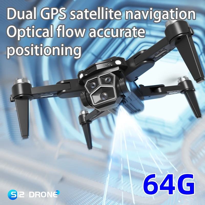 S12 PRO MAX 드론 GPS 브러시리스 모터 4K - Drone Top Rc 리뷰 및 가격