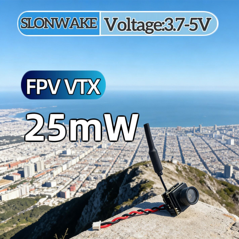 SLONWAKE FPV 25mW 전력 시뮬레이션 VTX - Fpv Drone Camera 리뷰 및 가격