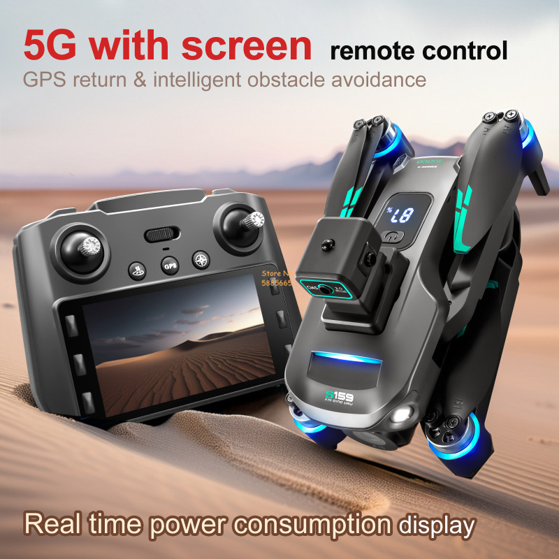 8K 듀얼 카메라 5G WIFI FPV 원격 제어 Qu - Dron Rc Quadcopter 리뷰 및 가격