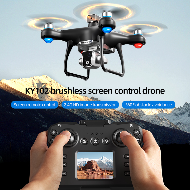 브러시리스 RC 드론 스크린 컨트롤 5G HD 이미지  - Drone Ky102 Rc 리뷰 및 가격