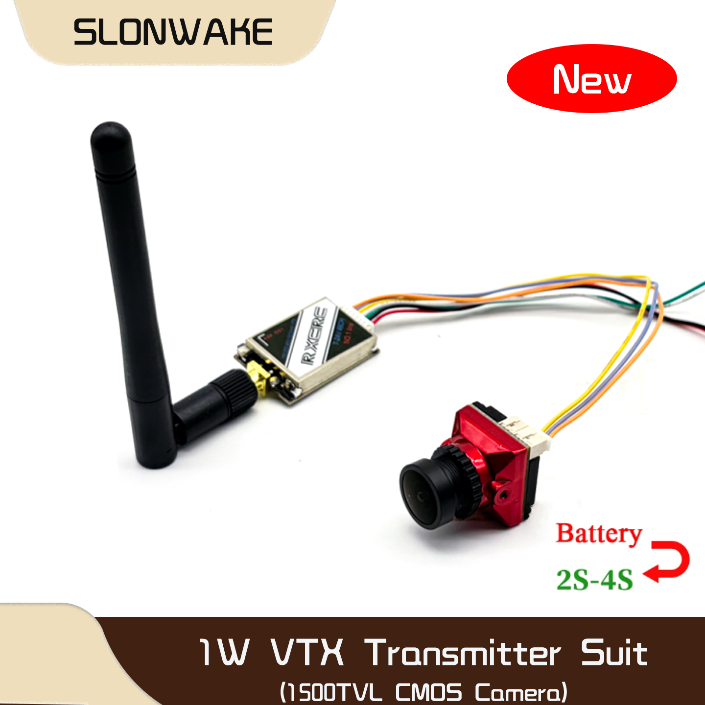 SLONWAKE 5.8G 48CH 1W VTX 100/ - Vtx Video Transmitter 리뷰 및 가격