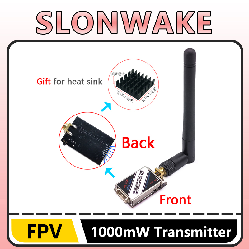 SLONWAKE 5.8G 48CH 1W VTX 100/ - Vtx Video Transmitter 리뷰 및 가격