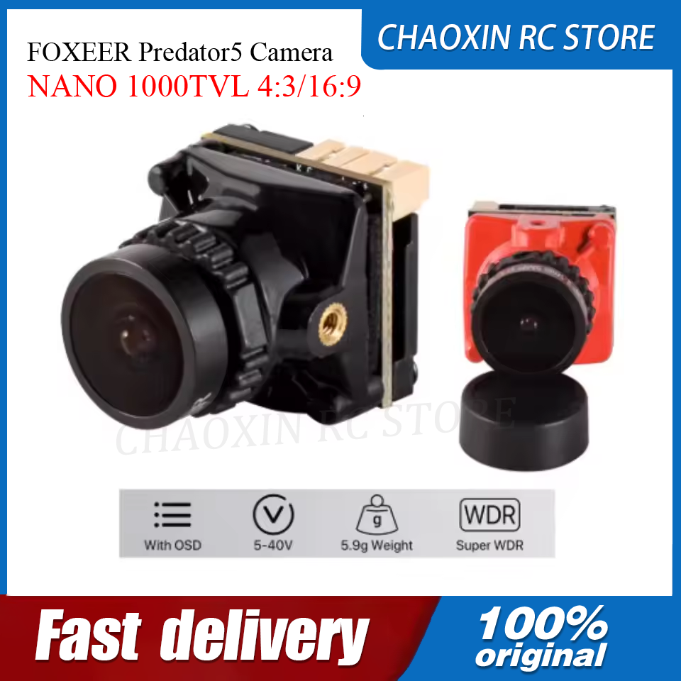 FOXEER Predator5 카메라 NANO 1000 - Fpv Drone Camera 리뷰 및 가격