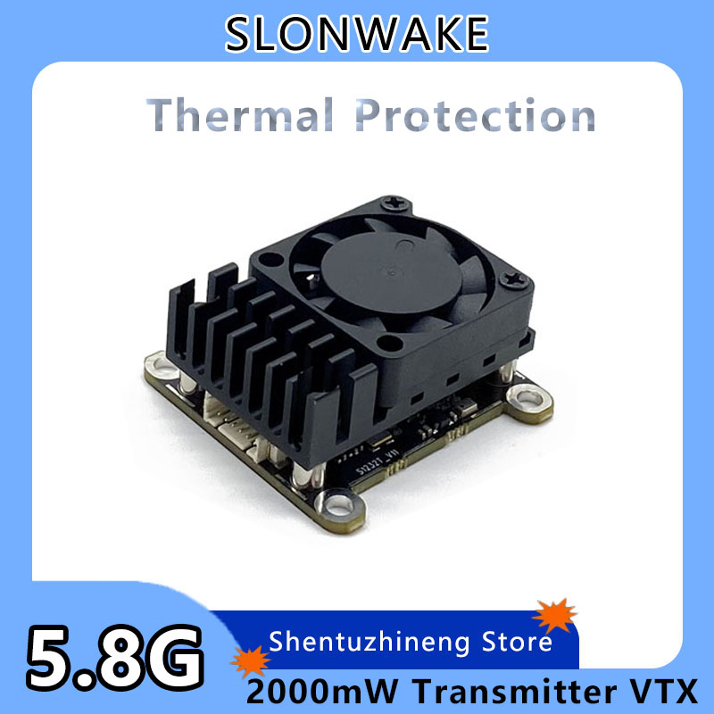 새로운 업그레이드 5.8Ghz 2W 조절 가능 FPV  - Vtx Video Transmitter 리뷰 및 가격