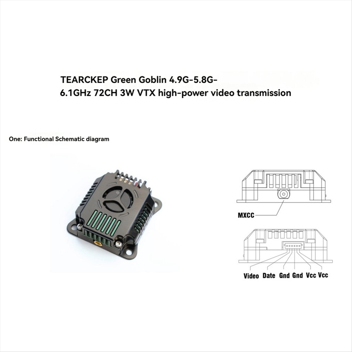 FPV 트래버스 머신 4.9~6.1GHz 3W 아날로그 - Vtx Video Transmitter 리뷰 및 가격