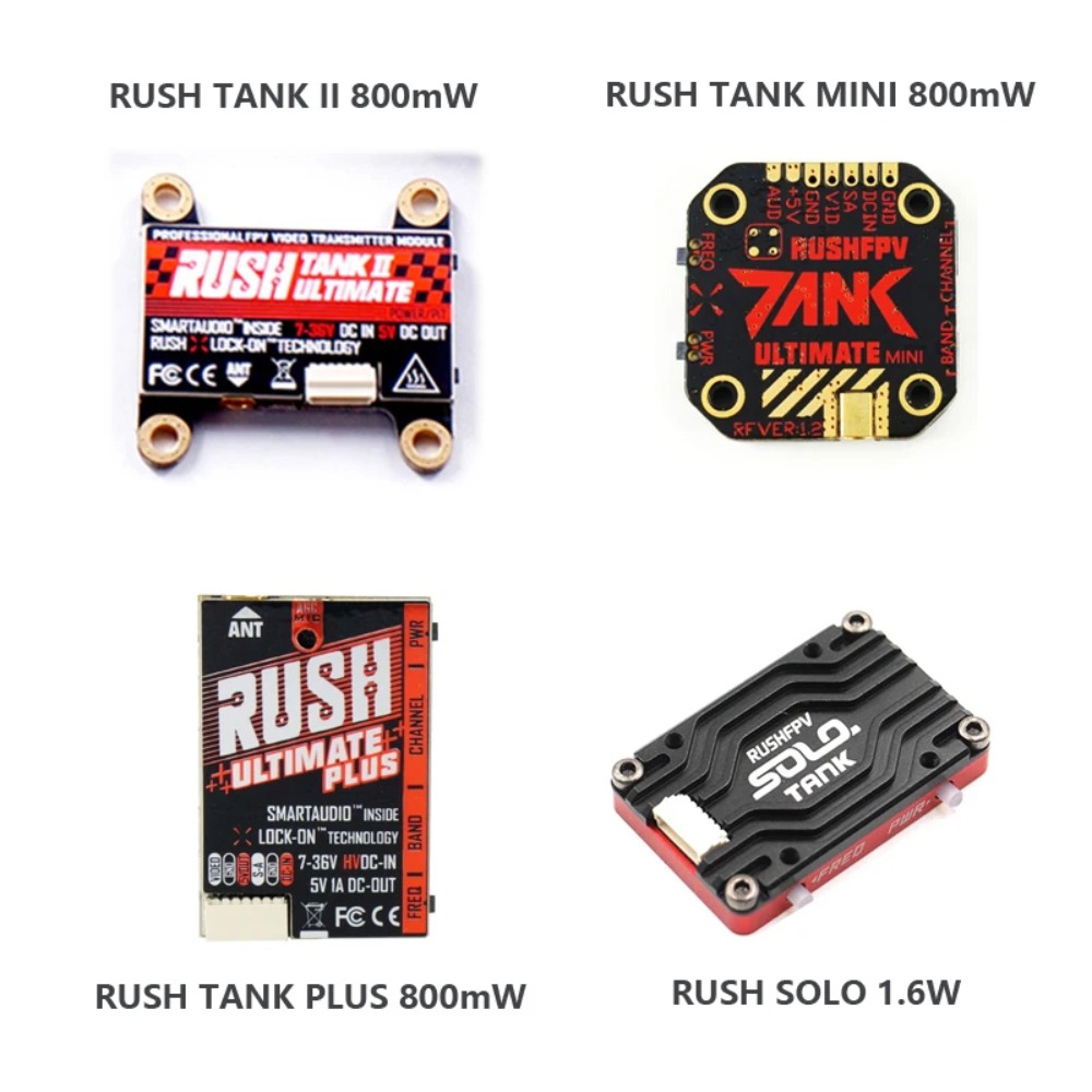 RUSH TANK Ultimate II/Mini/PLU - Vtx Video Transmitter 리뷰 및 가격