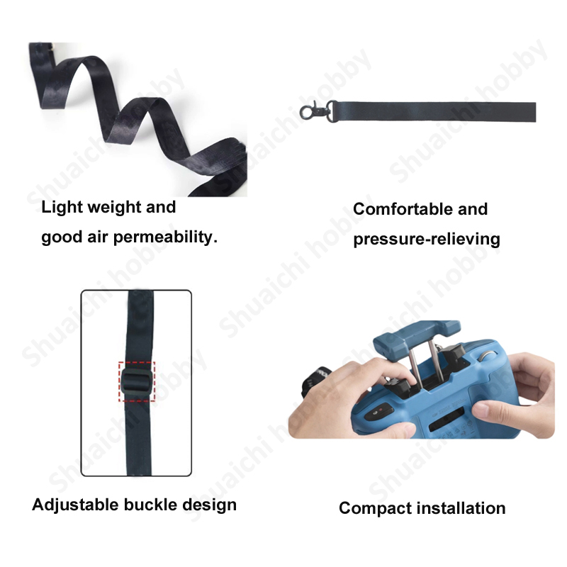 1PCS 리모컨 조절 가능한 넥 스트랩(플라스틱 마운트 - Drone Rc Lanyard 리뷰 및 가격