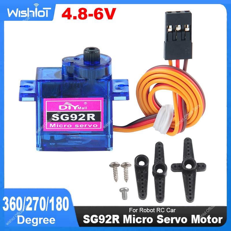 SG92R 마이크로 서보 모터 4.8-6V 360/27 - Drone Rcs 리뷰 및 가격