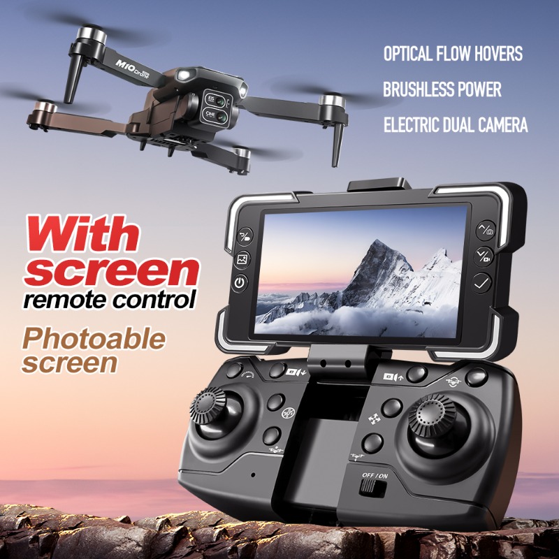 M10 카메라 드론 리모컨(스크린 포함) 듀얼 카메라  - Dron Rc Quadcopter 리뷰 및 가격