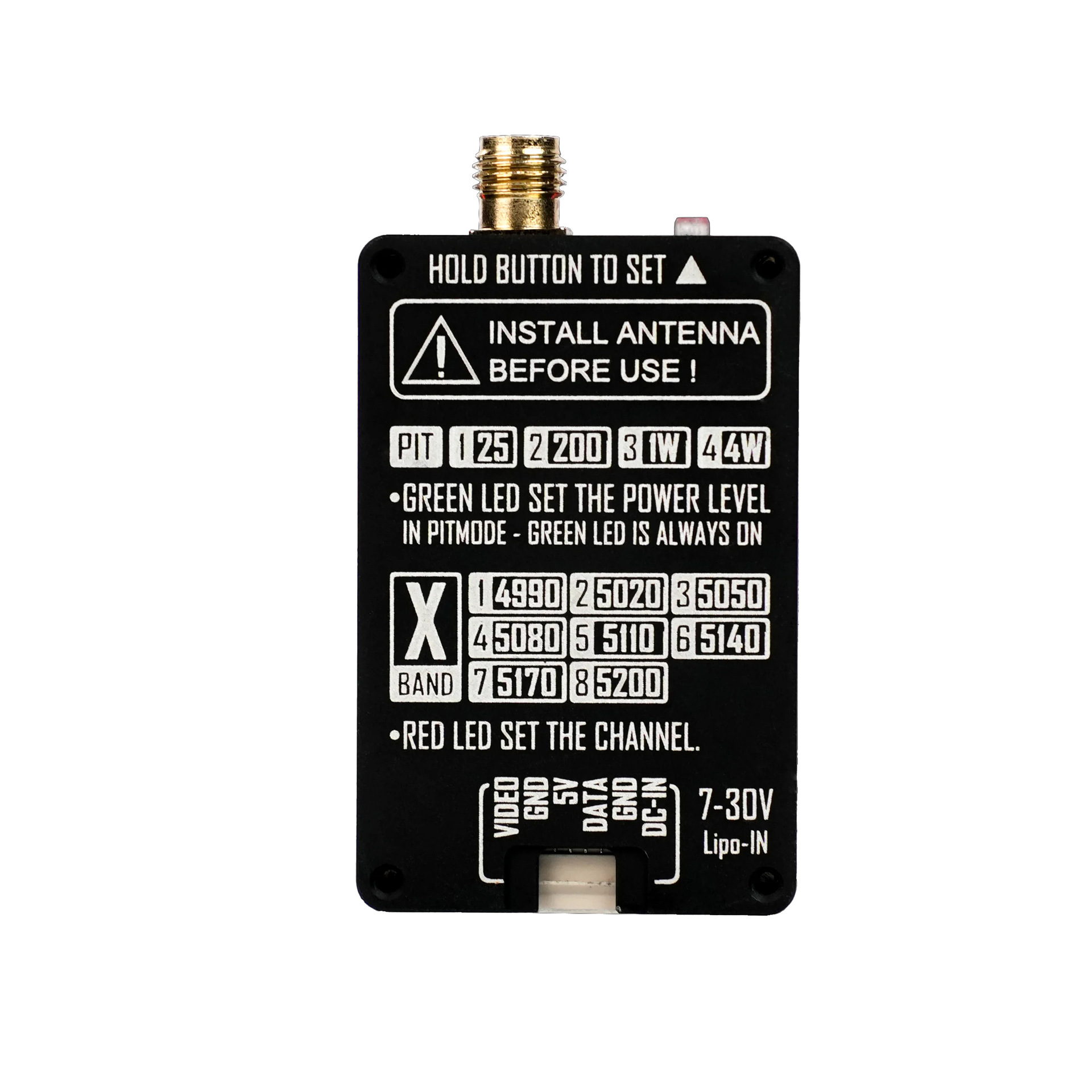 VTX RUSHFPV 4.9G 4W 비디오 전송 키트( - Vtx Video Transmitter 리뷰 및 가격